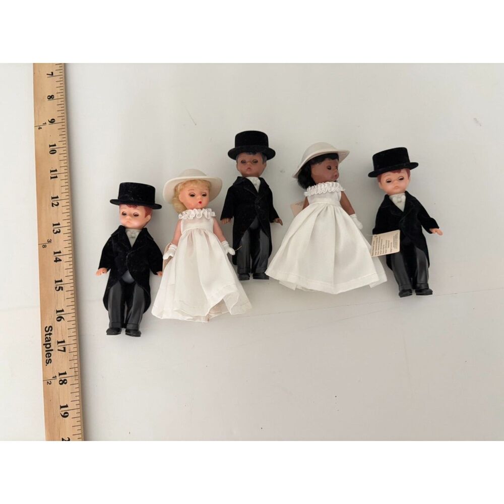 Madame Alexander/McDonalds Bride and groom - 5 pc- Memories of a Lifetime dolls